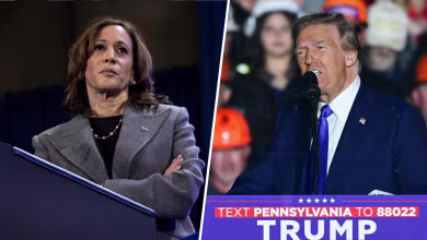 Harris and Trump trade blows in battleground states