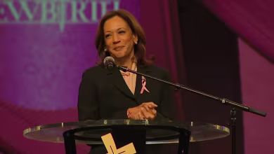 Watch: Georgia churchgoers sing ‘Happy Birthday’ to Harris