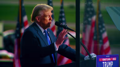 Trump uses expletive to refer to Harris: 'You're a s--- vice president'