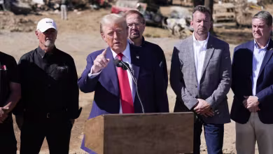 Trump says he hasn't seen evidence of electoral fraud during visit to North Carolina