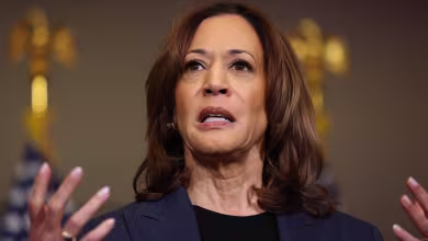 Harris slams Trump for saying U.S. 'is like a garbage can for the world'