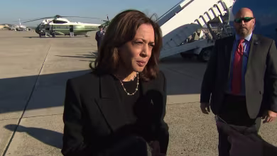 Harris 'strongly' disagrees with being criticized for who you vote for