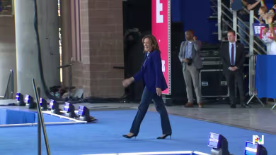 Harris targets Western battleground states, criticizes Trump for comments about women