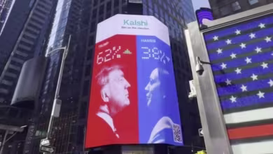 Election betting surges across legal gambling platforms