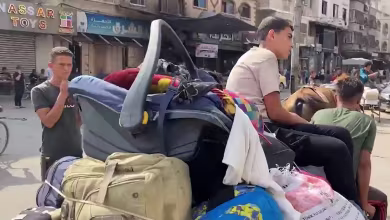 Palestinians flee Gaza's Jabalia camp amid intense Israeli bombardment