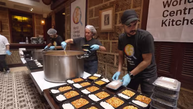‘Food is home’: Beirut restaurant feeds thousands of displaced civilians