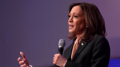 'What kind of country do we want to live in?' Harris asks congregation