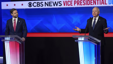 Watch the vice presidential debate between Vance and Walz in 3 minutes