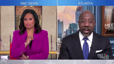 Black men won’t show up ‘in droves and waves’ for Trump, Sen. Warnock says