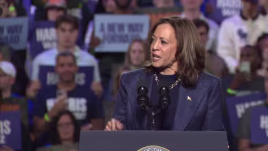 Harris says she will do everything in her power to stop war in Gaza