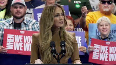'We are Americans': Jennifer Lopez addresses comments made at Trump's New York rally