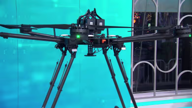 Mystery drones: Get a close-up look at an example of a large drone