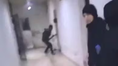 Videos show 'prisoners being released from cells' in notorious Syrian prison