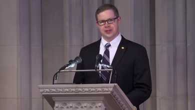 Joshua Carter reflects on his grandfather teaching Sunday school and helping others