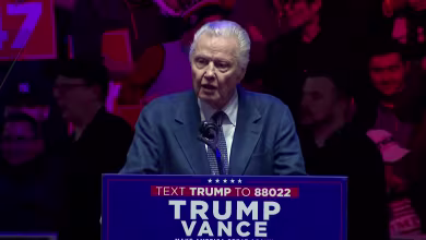 Actor Jon Voight calls Trump his 'hero' at victory rally