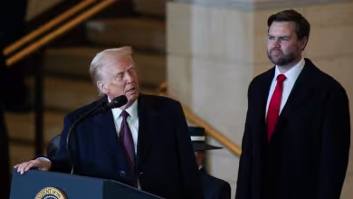 Vance praises Trump’s speech, Trump calls crowd of supporters ‘beautiful'