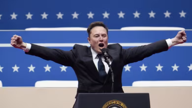 Elon Musk says he is 'fired up for the future' at Trump's inaugural rally