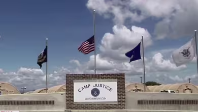 First U.S. migrant flight to Guantanamo Bay underway