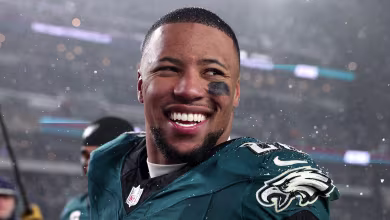 Eagles' Saquon Barkley takes center stage ahead of Super Bowl