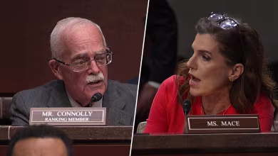 Rep. Connolly calls out Rep. Mace for using derogatory term for transgender people