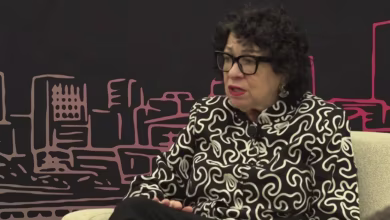 Justice Sotomayor defends role of courts during event