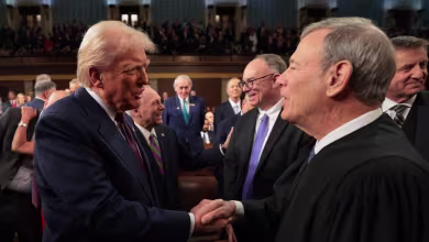 President Trump enters House chamber for address to Congress