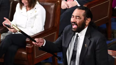Watch: Rep. Al Green removed from House floor after Trump speech interruption