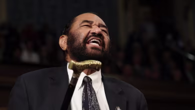 House votes to censure Rep. Al Green after disrupting Trump speech