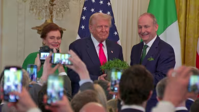 Ireland's prime minister praises Trump for 'noble' effort to end Ukraine and Gaza wars