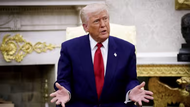 Trump says he's 'not looking at' a tariff pause due to market reaction