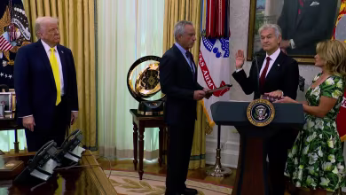 Watch: Dr. Oz sworn in as Medicare and Medicaid chief