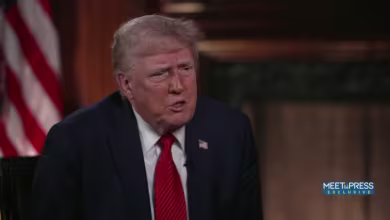 President Trump downplays recession fears, says U.S. would be ‘OK’ in long term