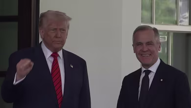 President Trump meets Canada’s new leader amid trade war