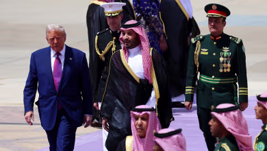 Trump arrives in Saudi Arabia on first major foreign trip