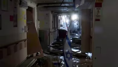 Iranian missile strikes hospital in Israel