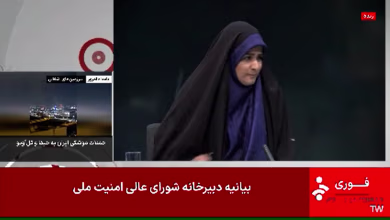 Watch: Iranian news anchor interrupted after missile hits TV studio