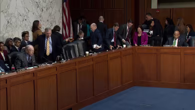 Senate Democrats walk out of hearing on Emil Bove's judicial nomination