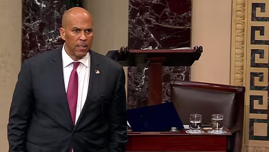 Booker calls out fellow Democrats over police funding in heated debate