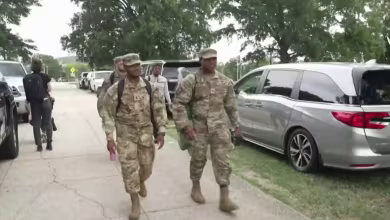 National Guard members report for duty in D.C. under President Trump’s orders