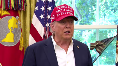 Trump says he may declare a national emergency to keep troops in Washington