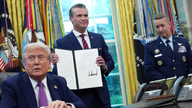 Trump signs executive order on the Department of War: 'This is a big one'