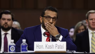 Klobuchar asks Patel to help tone down rhetoric blaming sides for political violence