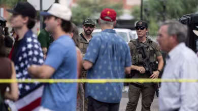 Attendees face tight security at Charlie Kirk memorial service