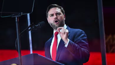 Vice President JD Vance honors Charlie Kirk at memorial