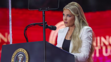Full speech: Erika Kirk speaks at husband Charlie Kirk's memorial