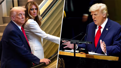 Trump Claims 'Sabotage' at UN for Escalator, Teleprompter Mishap