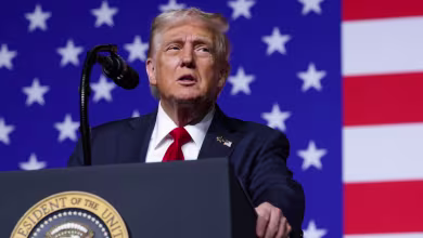 Trump jokes that generals who don't like his remarks 'can leave the room'