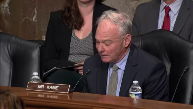 'It's becoming so common': Kaine expresses concern over recent political violence