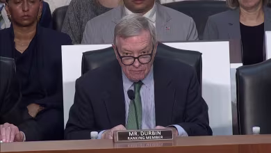 Durbin says Bondi's tenure has 'left an enormous stain'