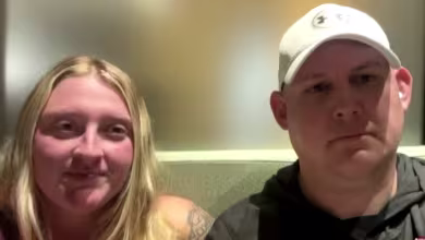 Couple on their honeymoon speak about sheltering in Jamaican resort during Hurricane Melissa